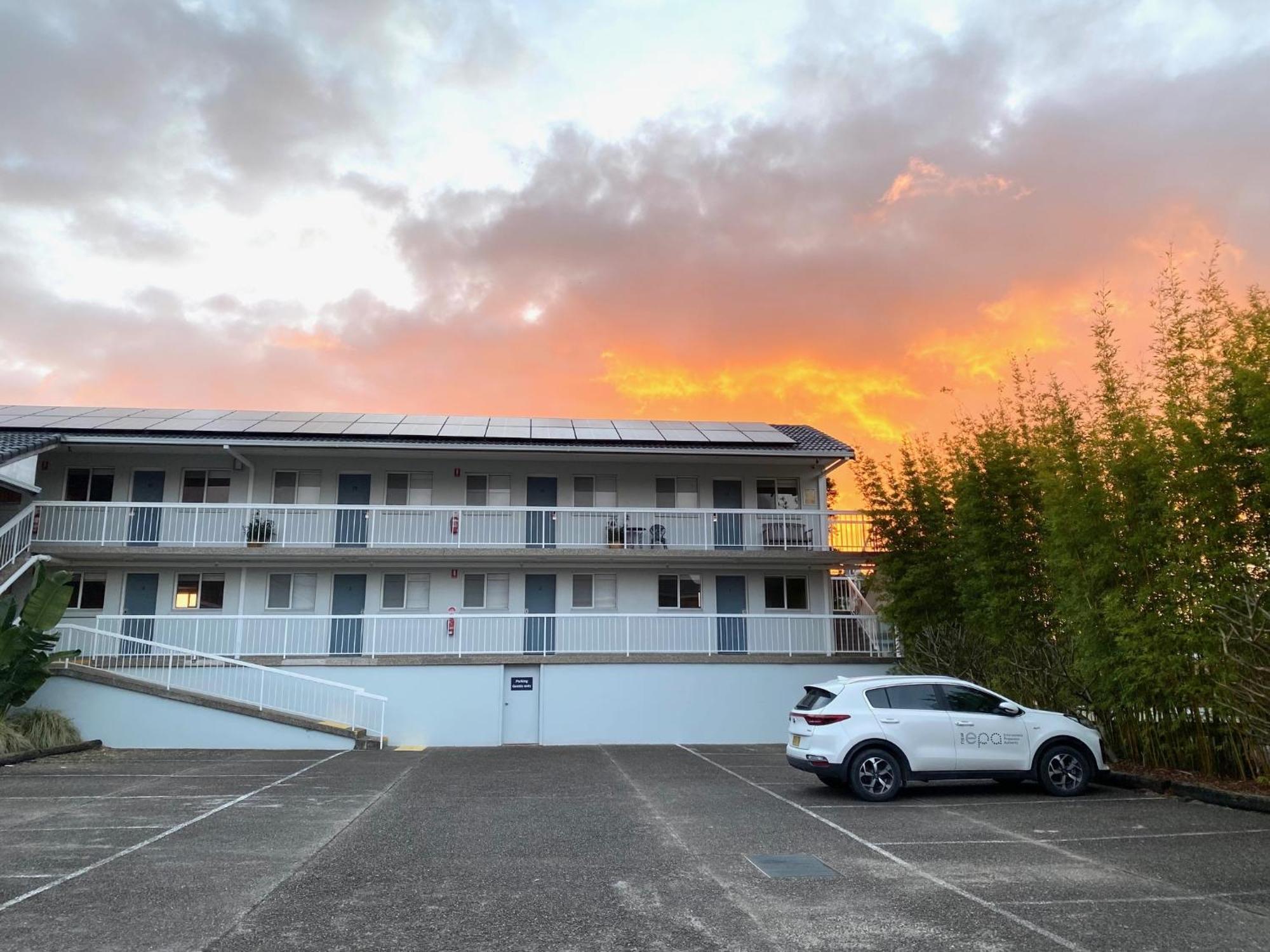赫斯基森海滩汽车旅馆 外观 照片